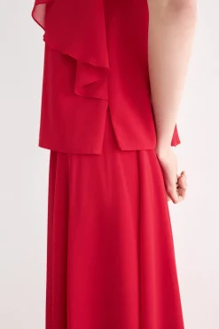 GREGAL Red Blouse