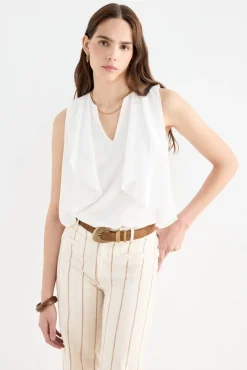 GREGAL White Blouse