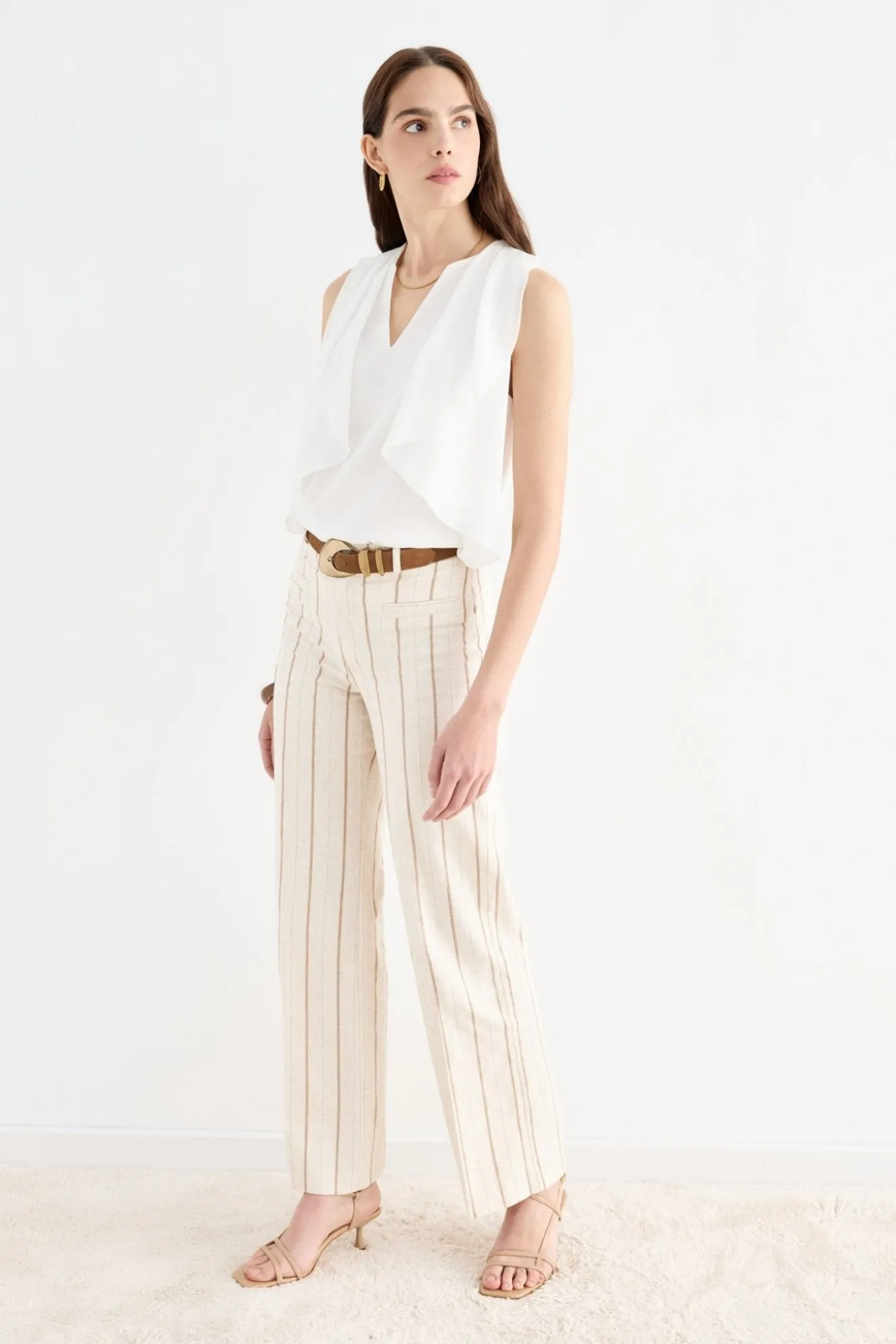 GREGAL White Blouse