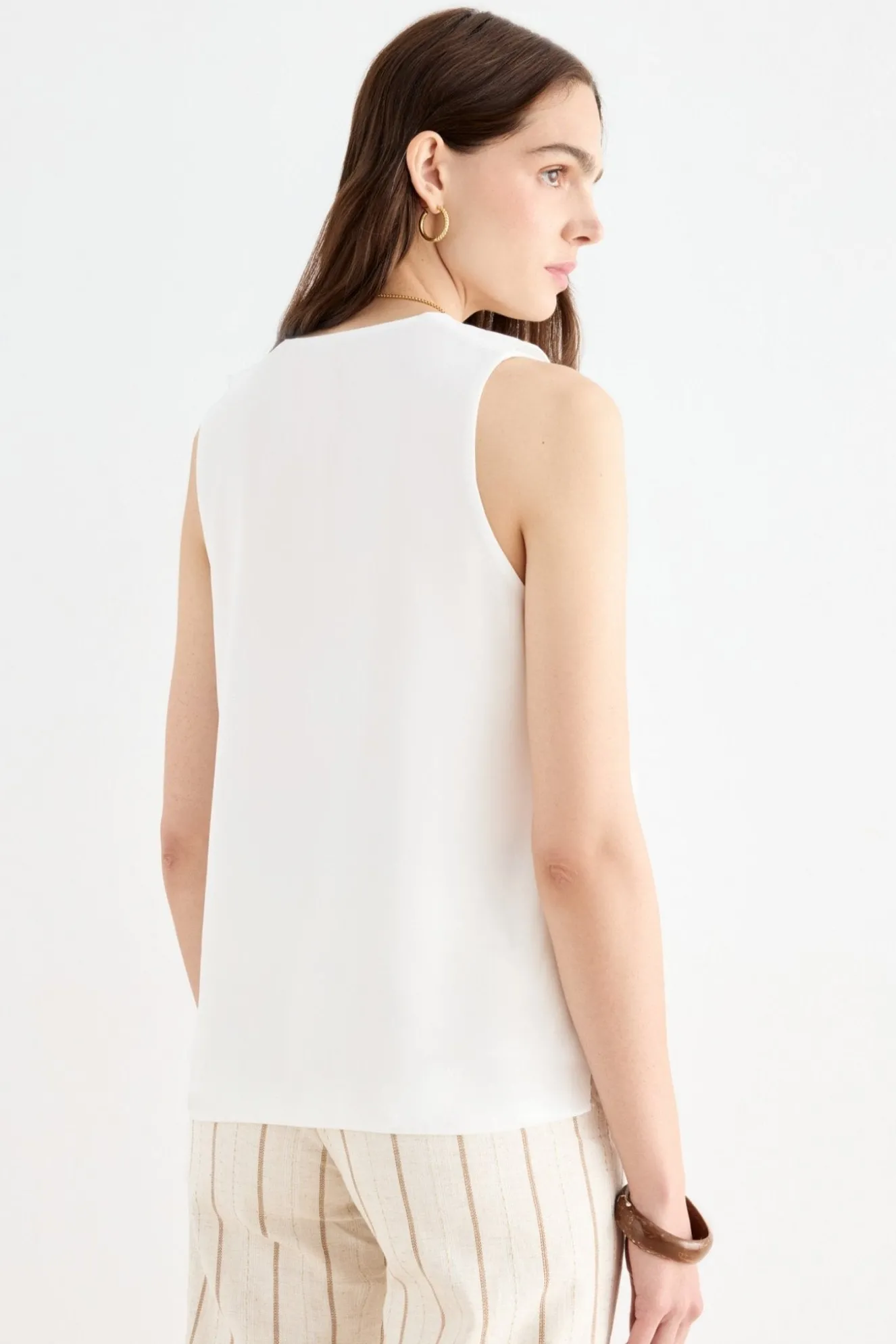 GREGAL White Blouse