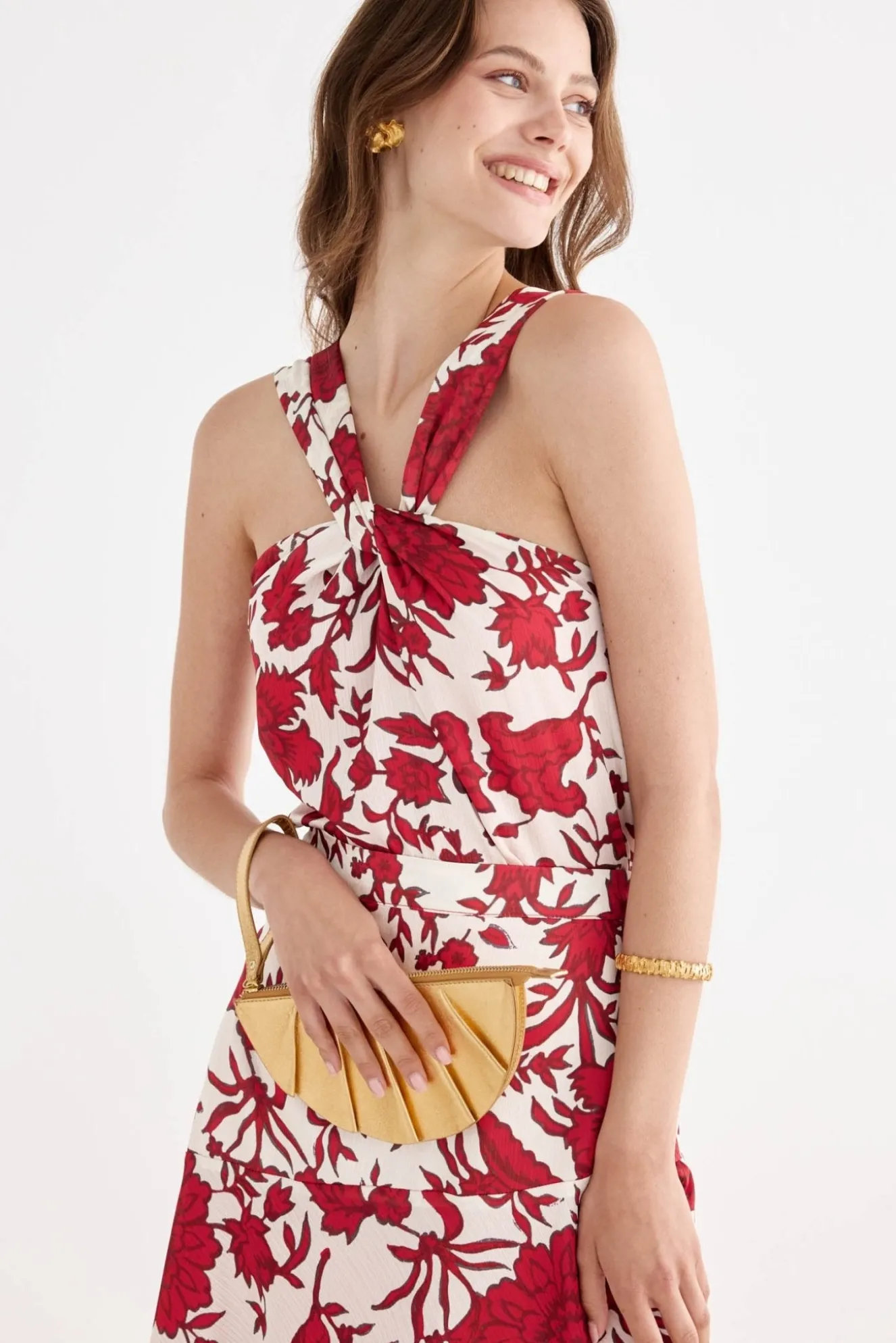HARPER Petite Gold Bag