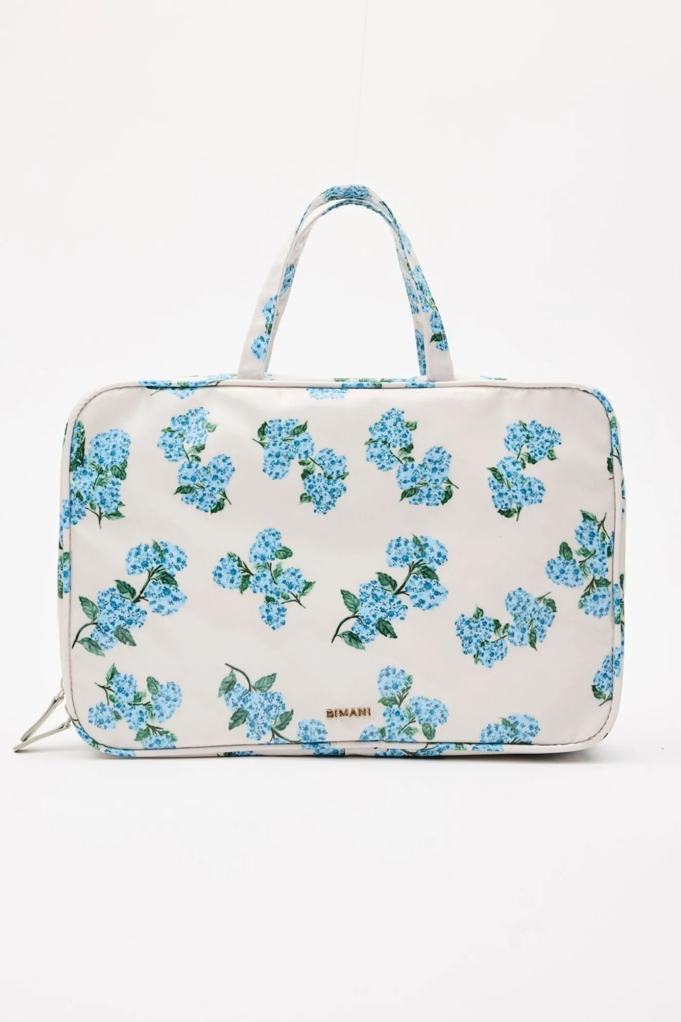 HORTENSIAS Print Blue Toiletry Bag