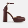 JULIETA Heel Burgundy