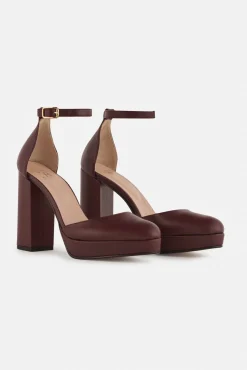 JULIETA Heel Burgundy