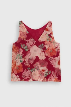KABUKI Print Rose Top