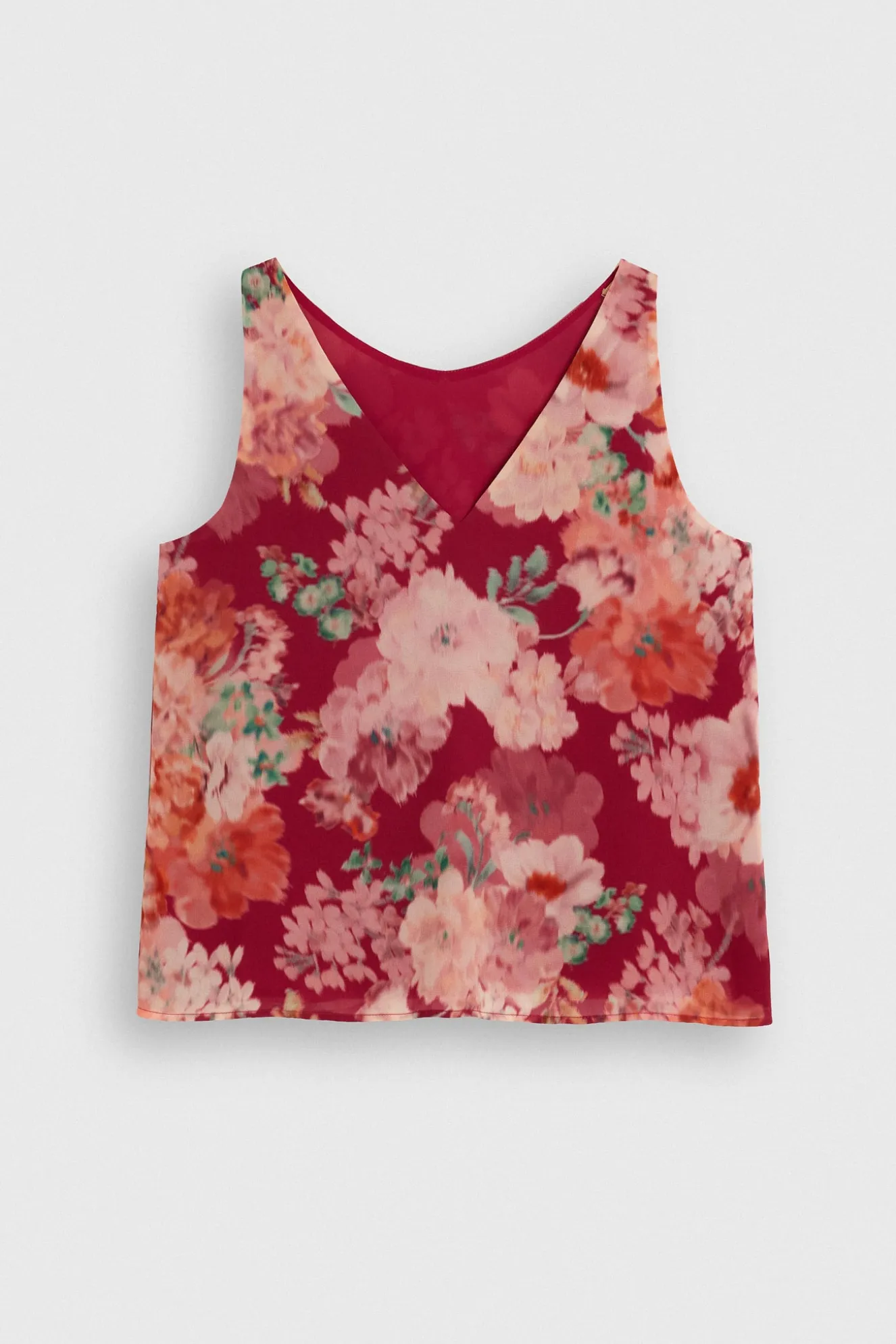 KABUKI Print Rose Top