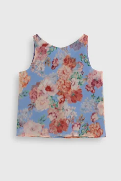 KABUKI Print Sky Top