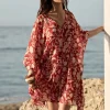 Kaftan LORENZA Print Burnt