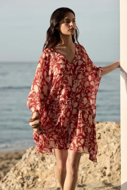 Kaftan LORENZA Print Burnt