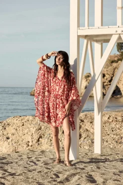 Kaftan LORENZA Print Burnt