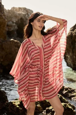 Kaftan LORENZA Print Red