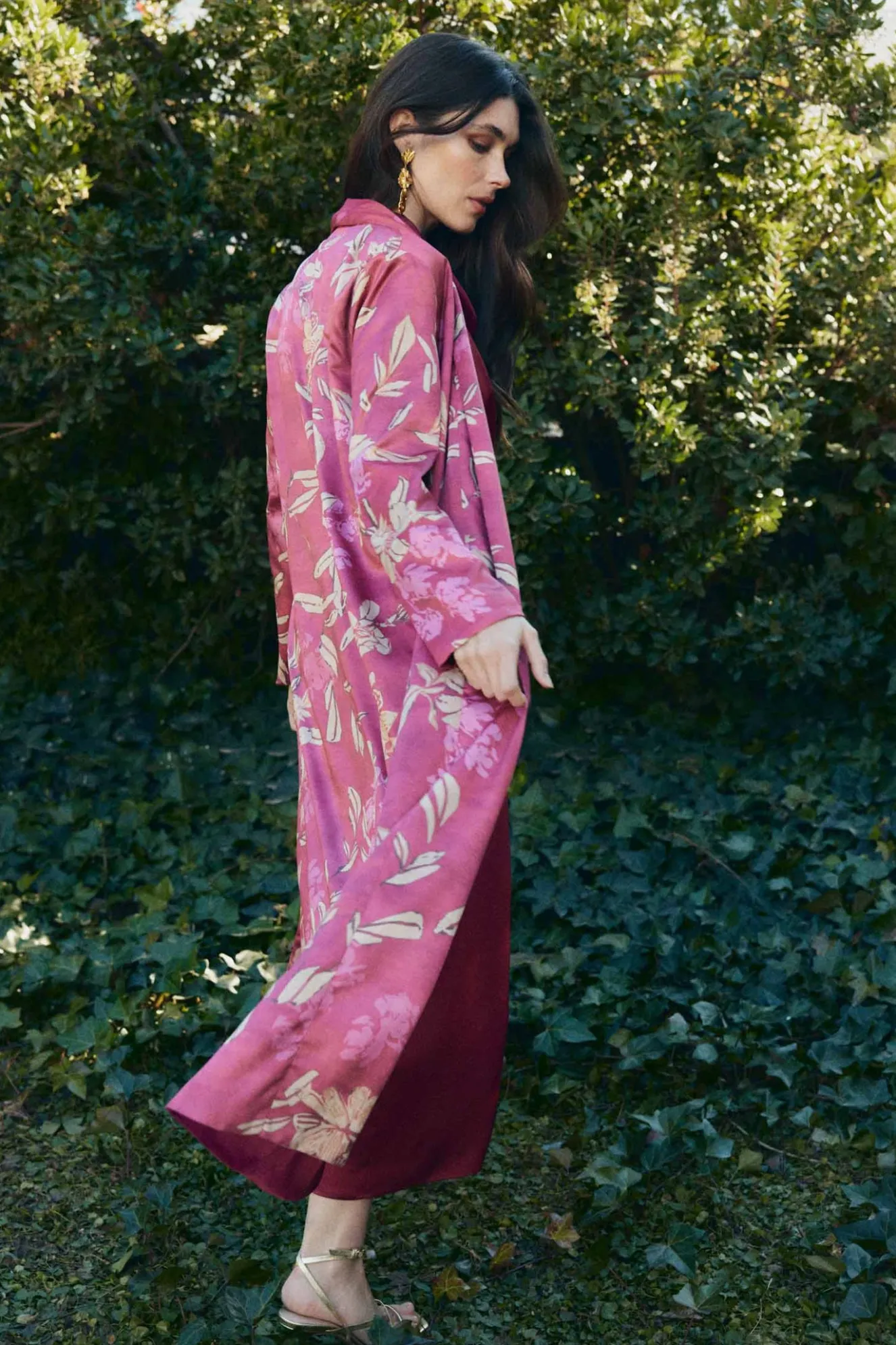 Kimono MOTOBU Print Cherry