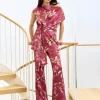KUME Print Cherry Trousers