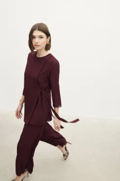 LEVANTE Trousers Burgundy