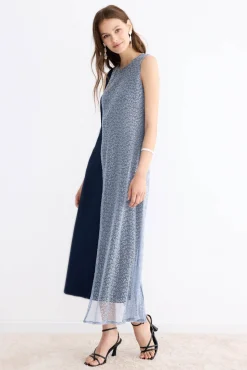 LINA Navy Dress