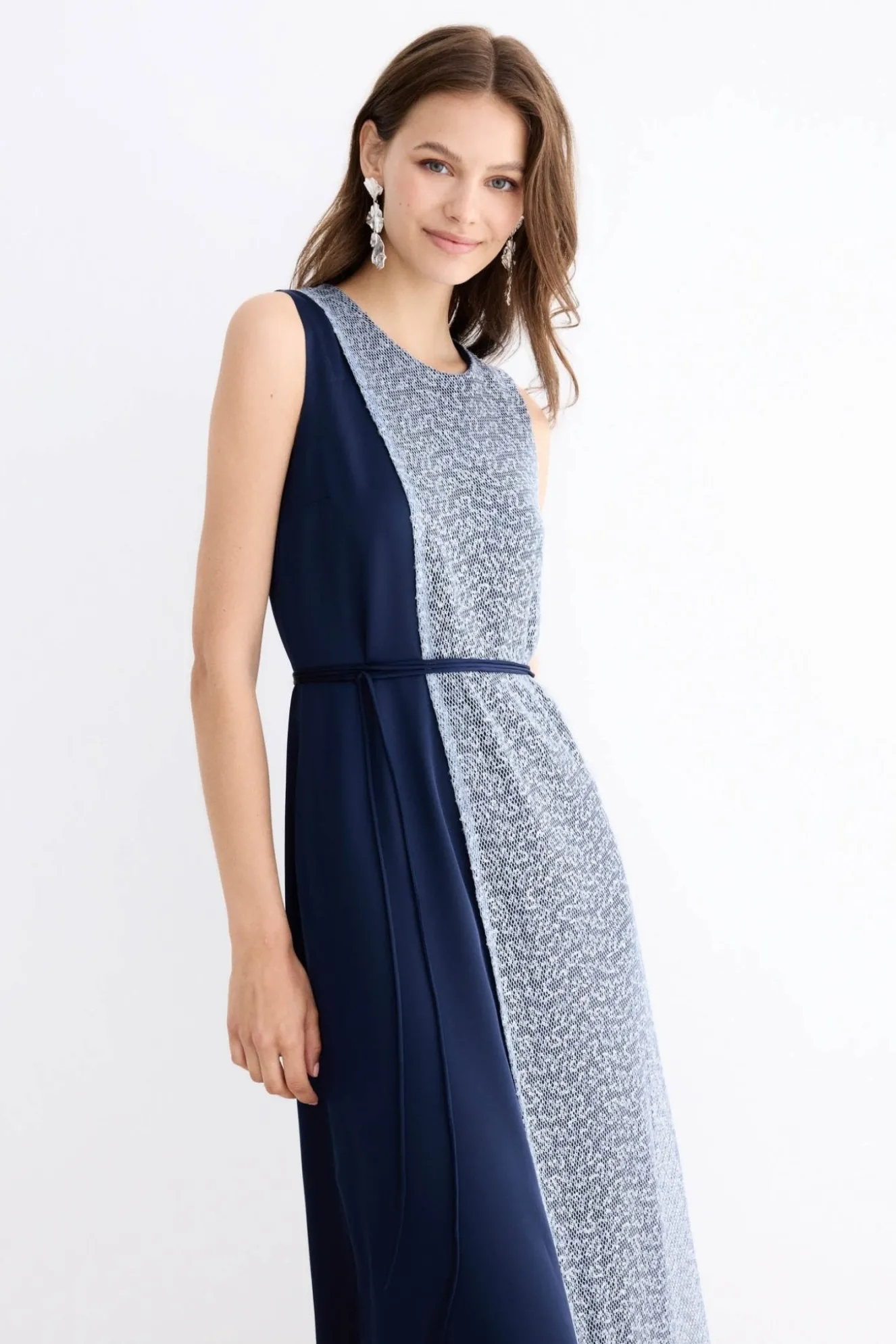 LINA Navy Dress