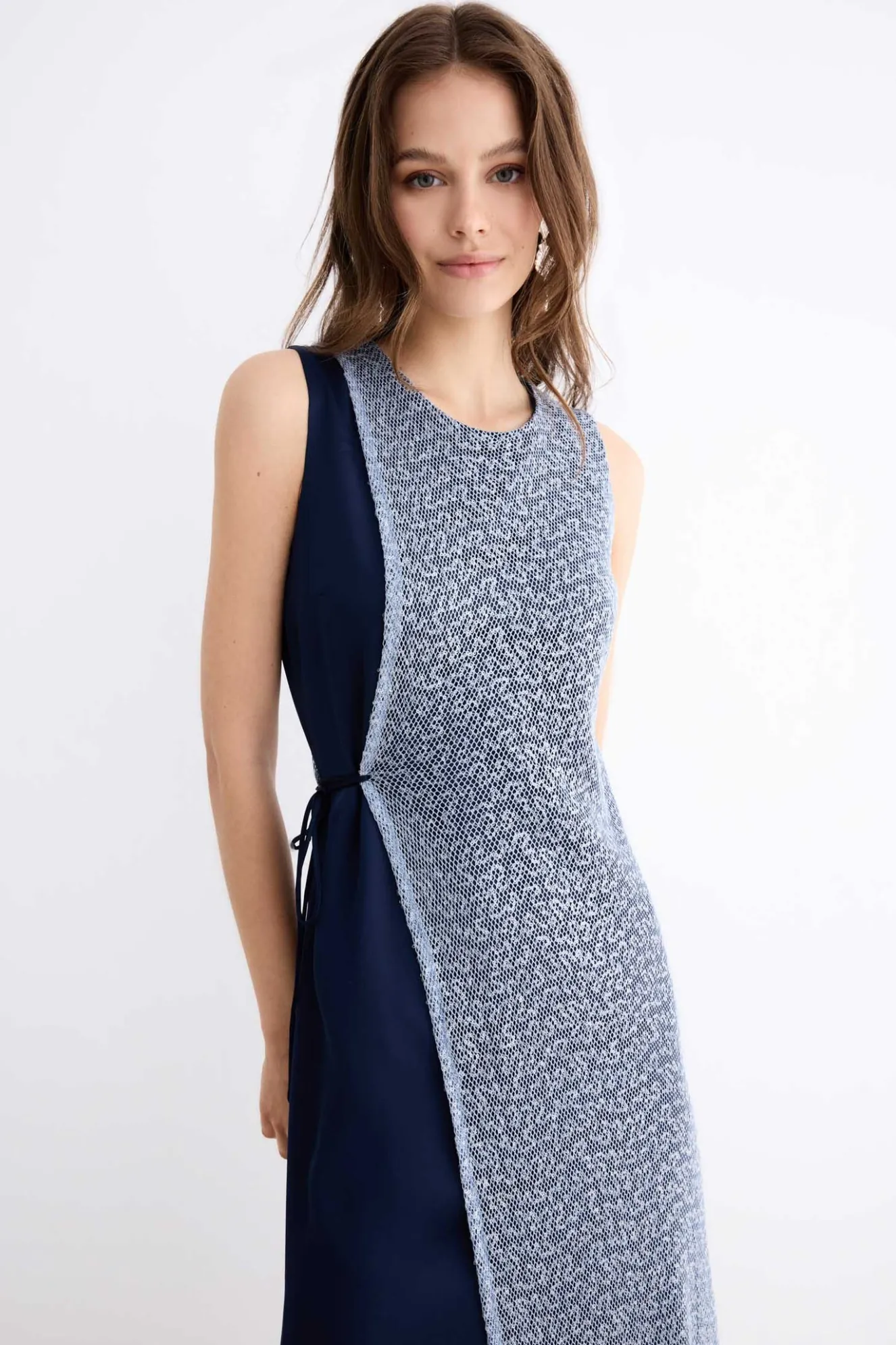 LINA Navy Dress
