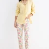 LONDON Floral Print Pants