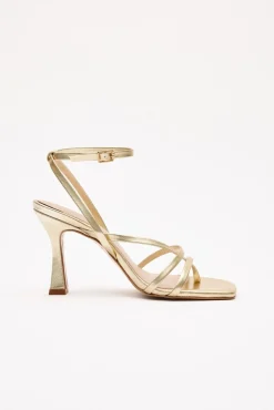 LUCIA Gold Sandal