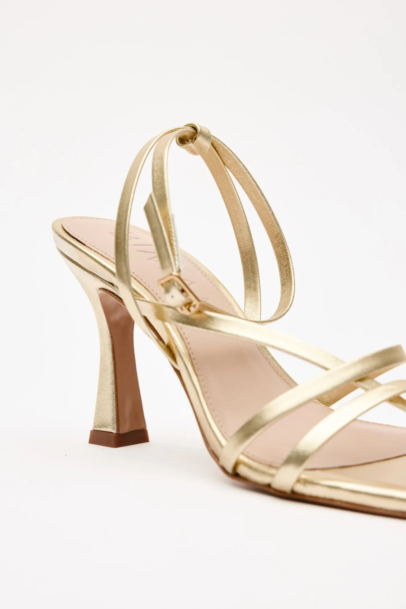 LUCIA Gold Sandal
