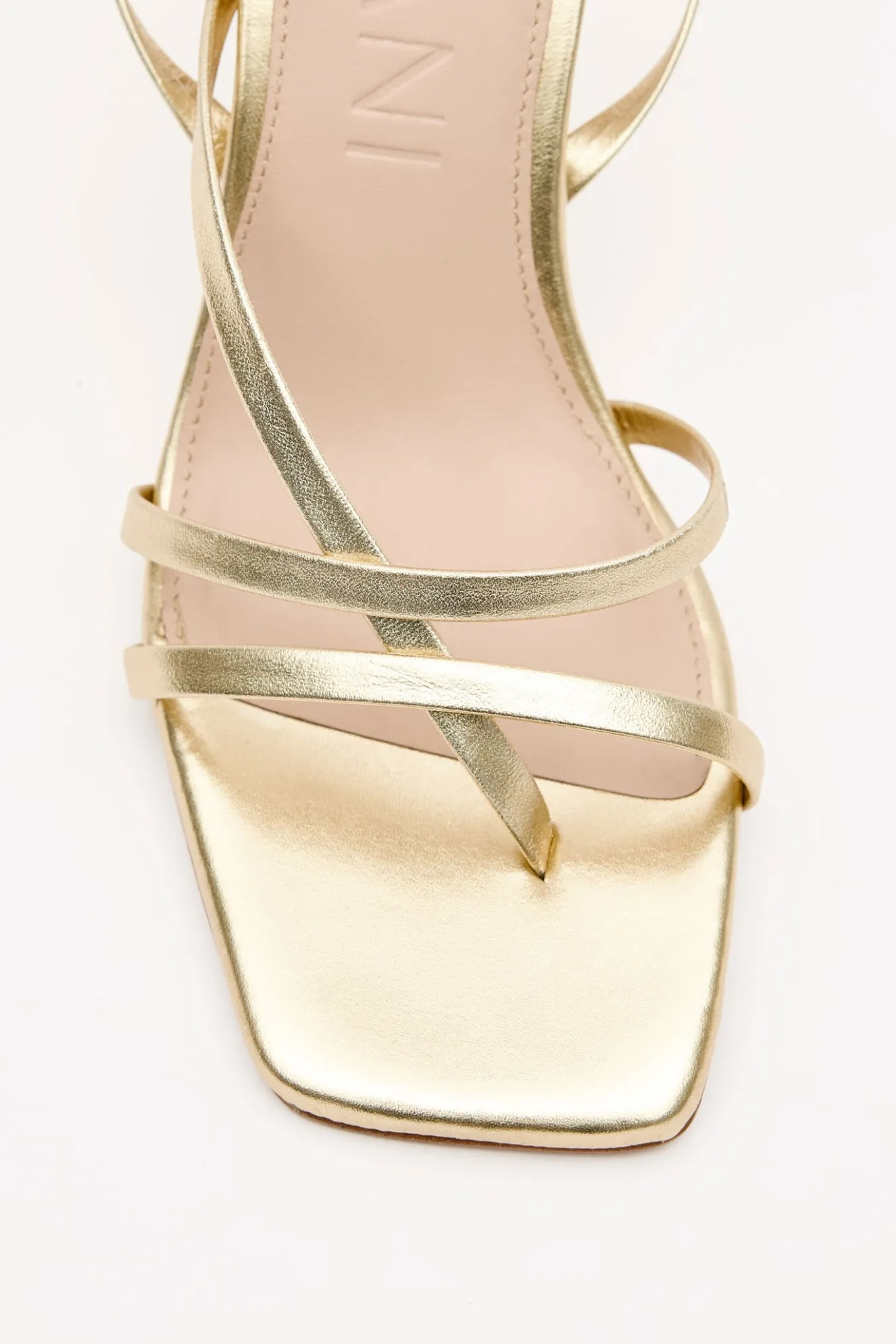 LUCIA Gold Sandal