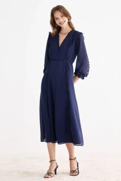 MARGARET Blue Dress