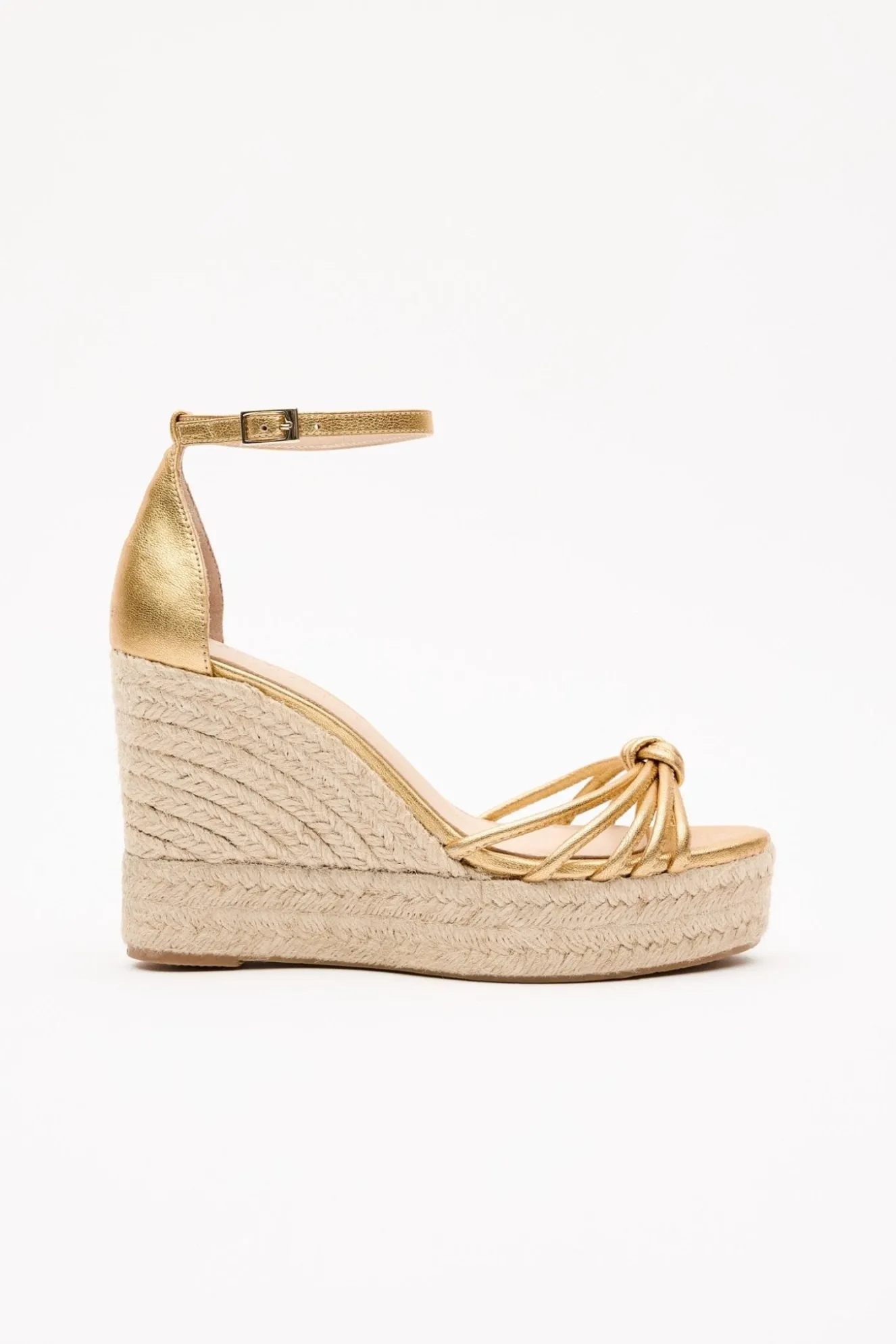 MARIOLA Gold Espadrille