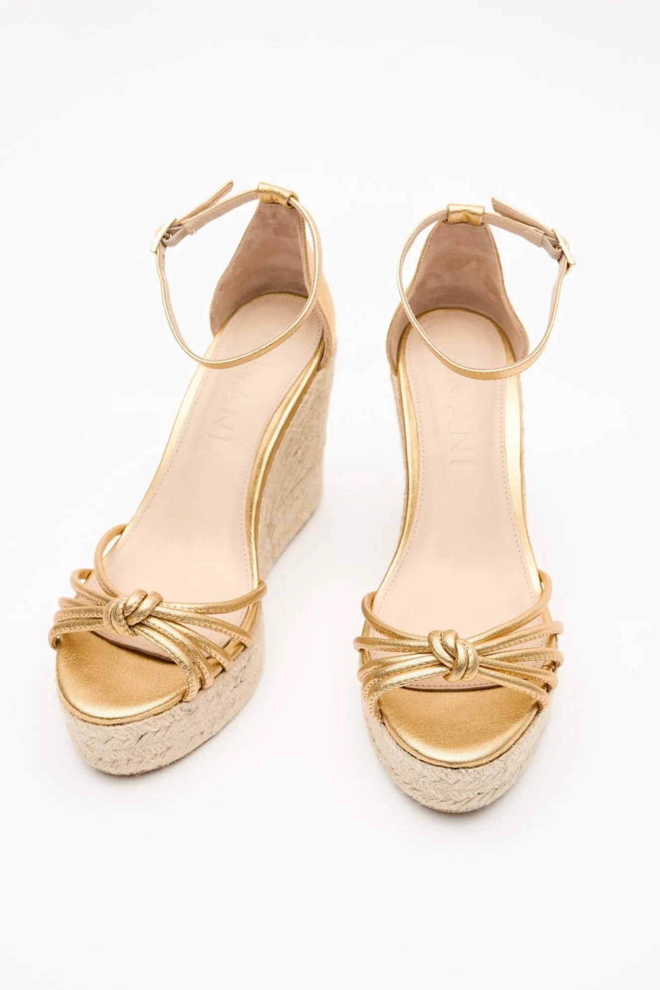 MARIOLA Gold Espadrille