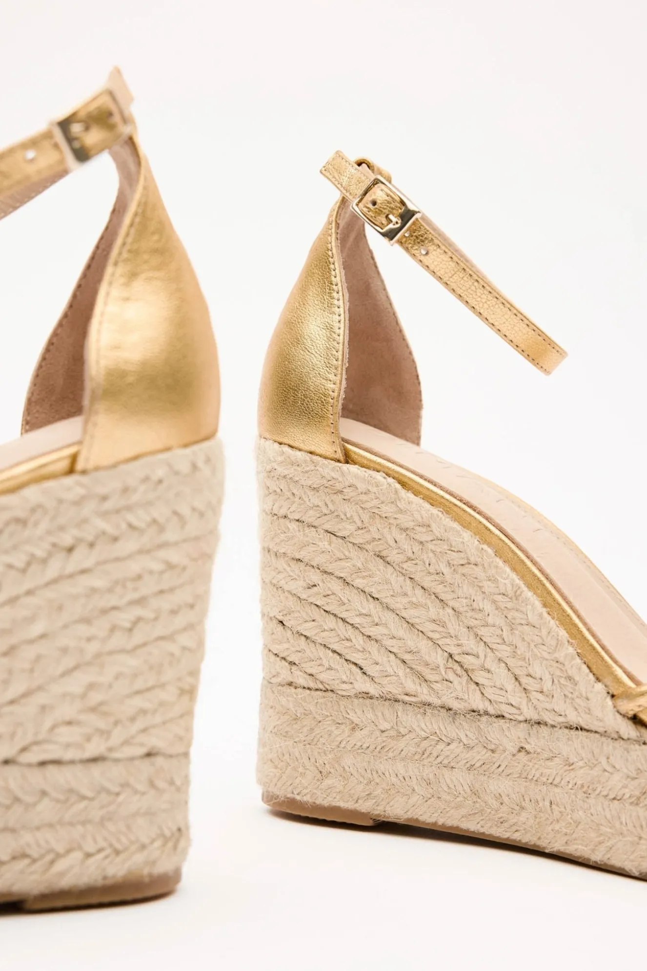 MARIOLA Gold Espadrille