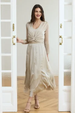 ÁMBAR Blouse Champagne