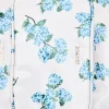 Mini HORTENSIAS Print Blue Toiletry Bag