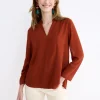 MISTRAL Burnt Blouse