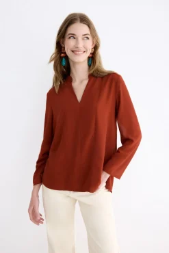 MISTRAL Burnt Blouse