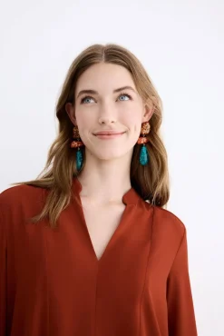 MISTRAL Burnt Blouse