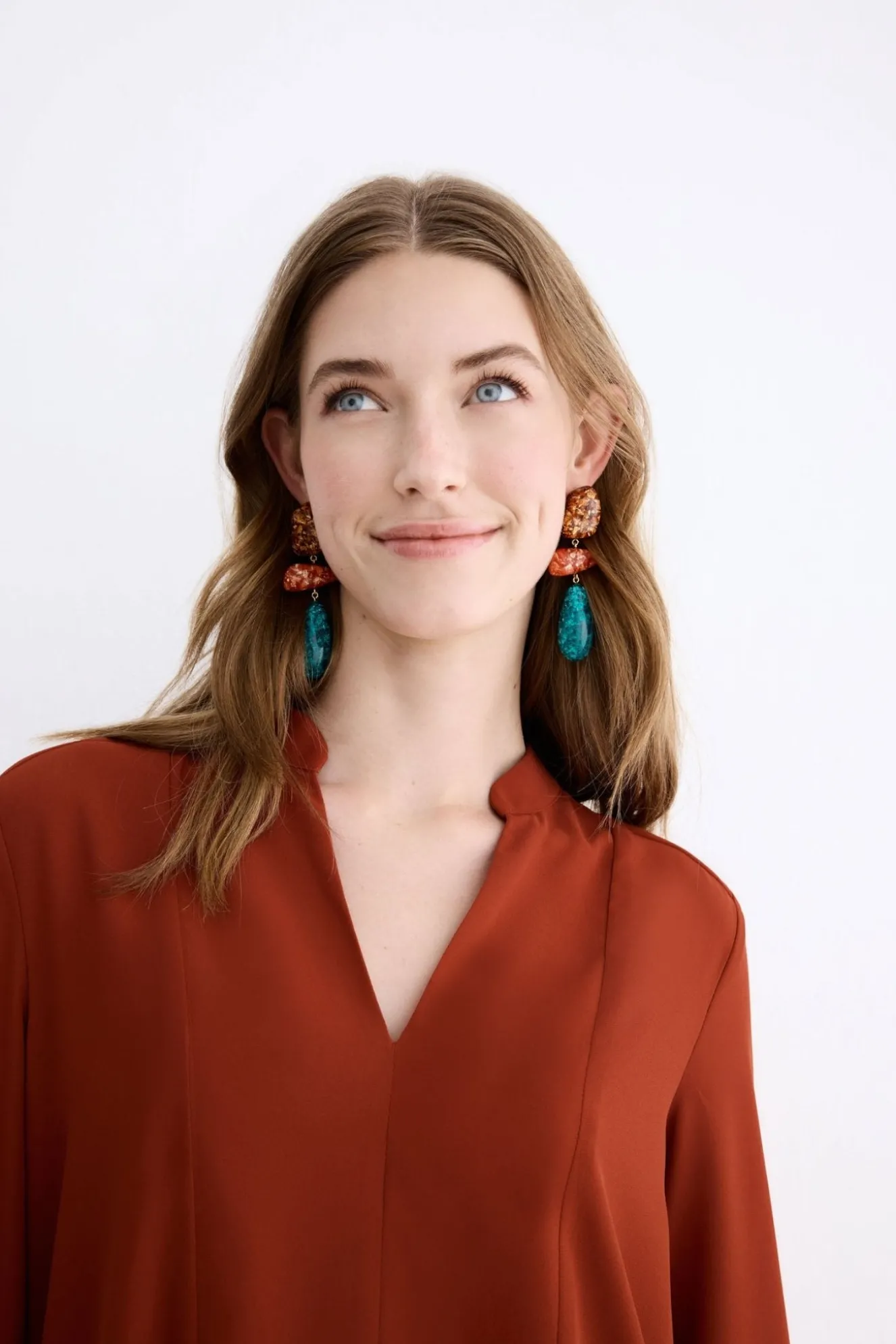 MISTRAL Burnt Blouse