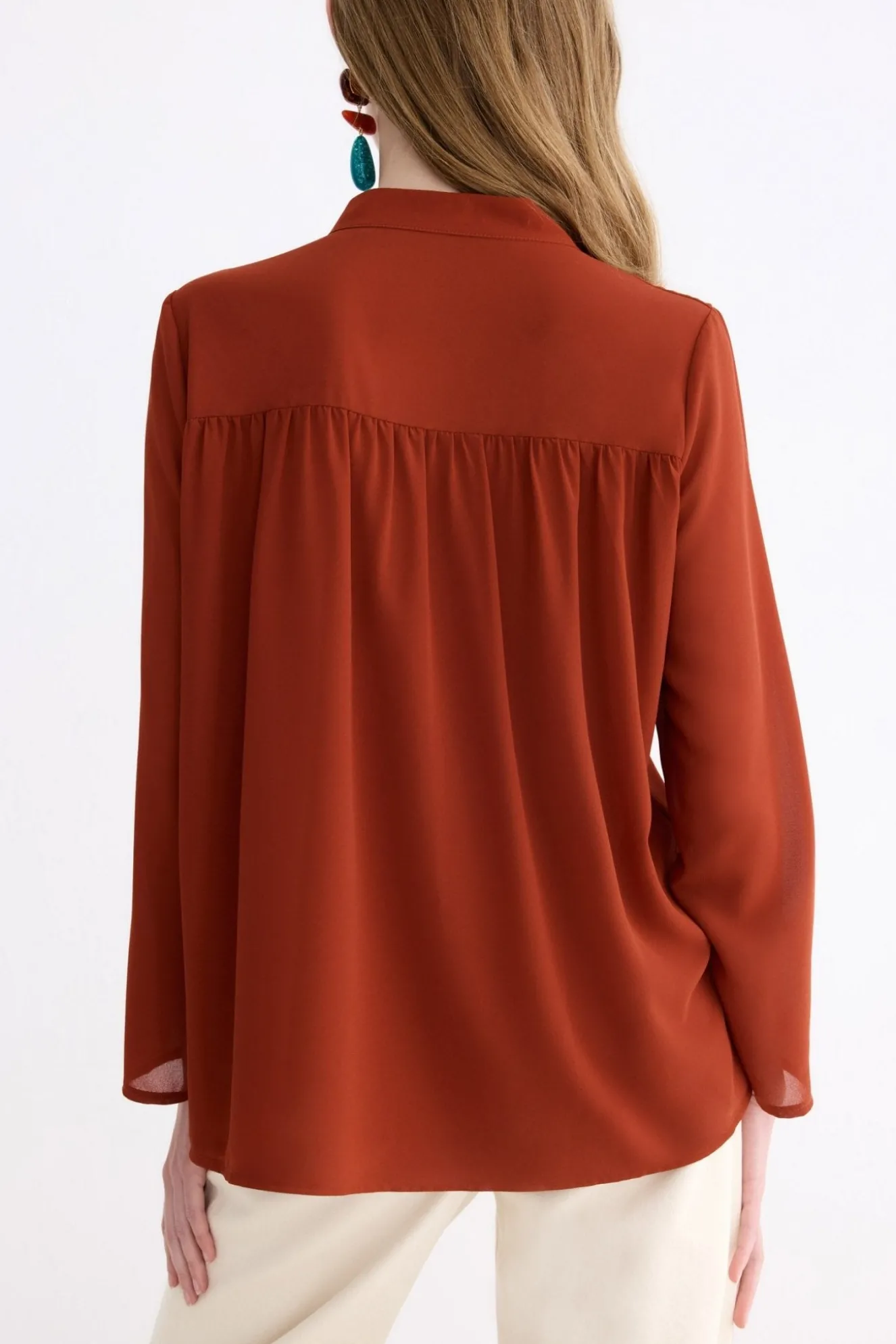 MISTRAL Burnt Blouse