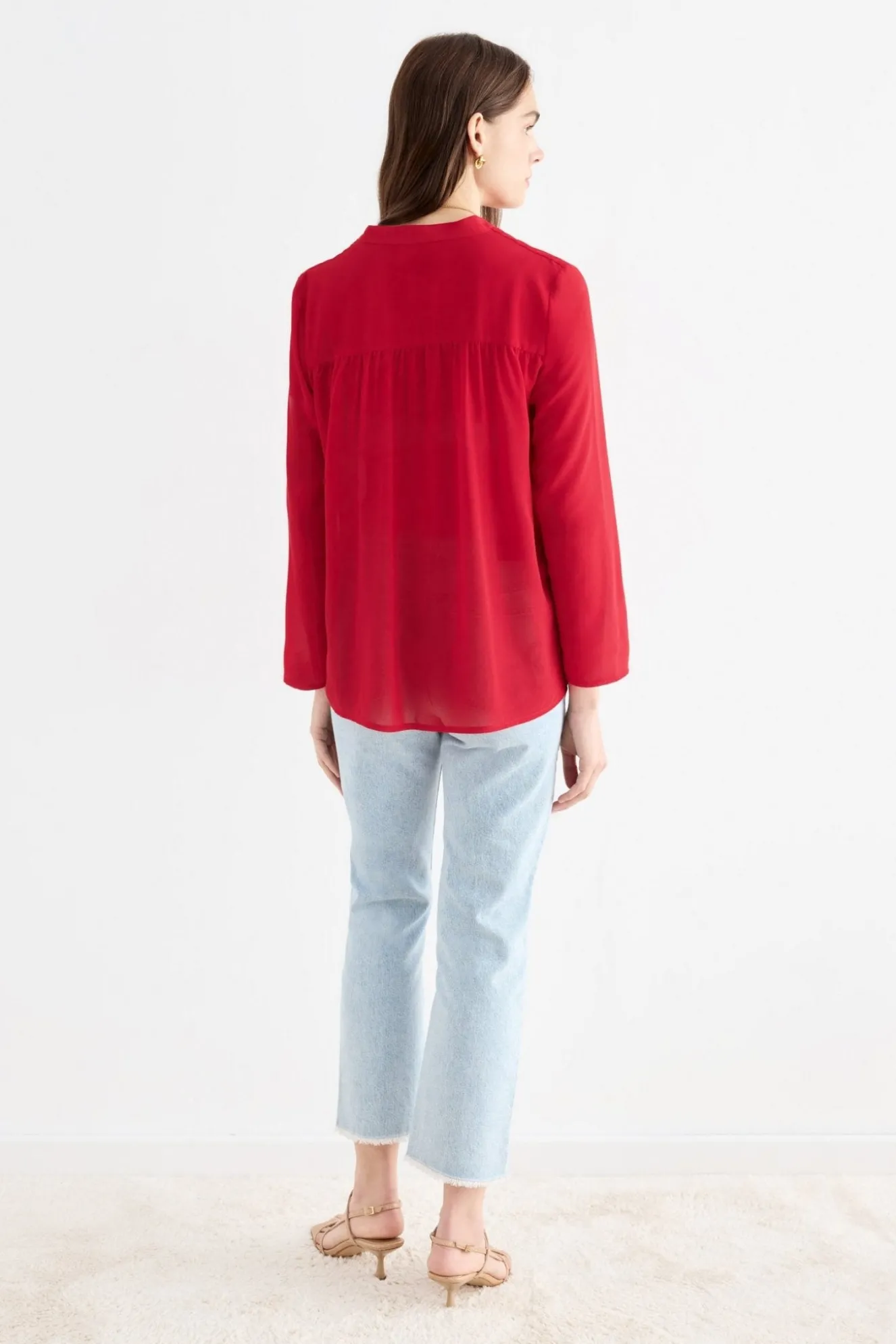 MISTRAL Red Blouse