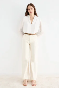 MISTRAL White Blouse
