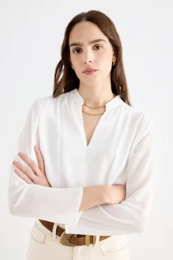 MISTRAL White Blouse