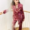 MIYAKO Cherry Print Blazer