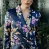 MIYAKO Print Navy Blazer
