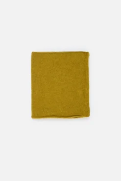 MOHAIR Olive Poncho for Women - BIMANI
