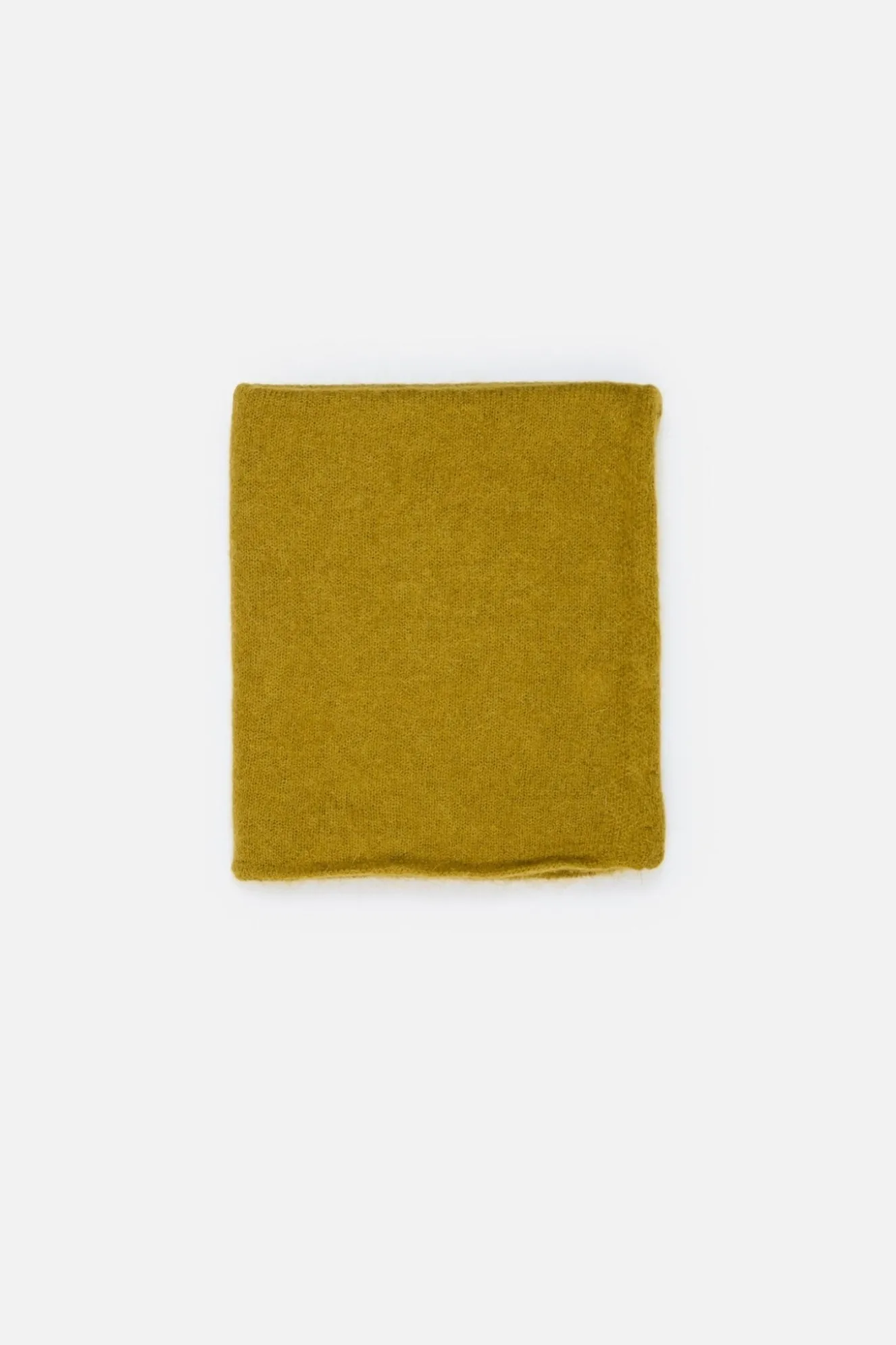 MOHAIR Olive Poncho for Women - BIMANI