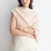 MOHAIR Poncho Nude