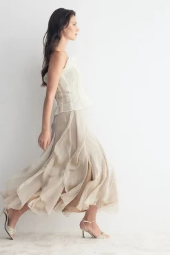 MOONSTONE Skirt Champagne