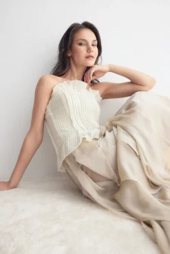 MOONSTONE Skirt Champagne