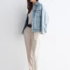 Najac beige trousers