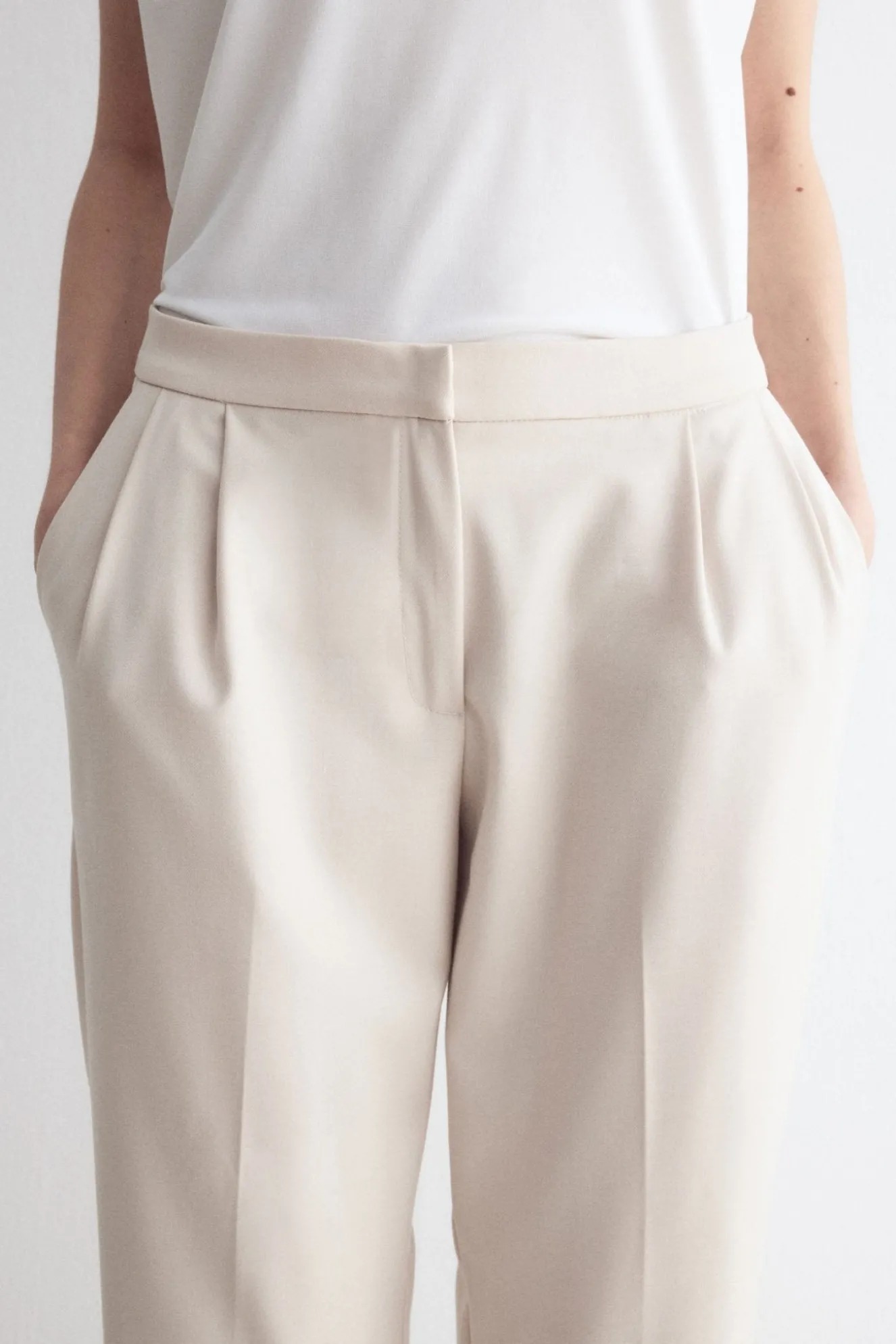 Najac beige trousers