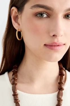 NAOKI Gold Earring