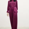 NATUR Trousers Grape
